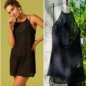 ✨☀️ O’NEILL ☀️✨ MONA MINI CROCHET LACE COVER-UP SWIM DRESS